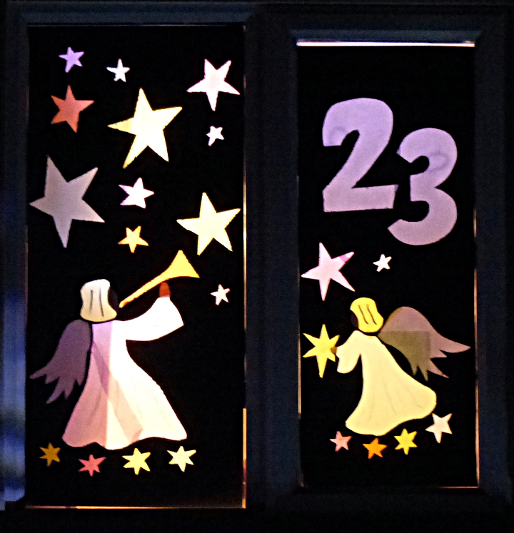 Advent window 23